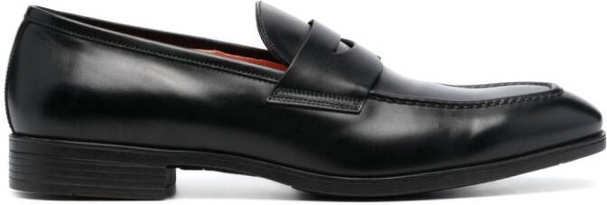 Santoni Penny loafers Zwart