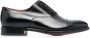 Santoni Gelakte Oxford schoenen Zwart - Thumbnail 1