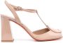 Santoni Sandalen met open neus Roze - Thumbnail 1