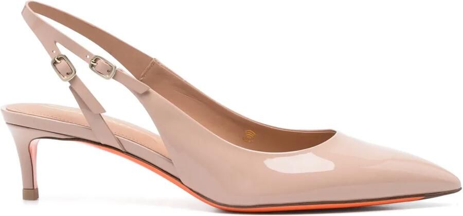 Santoni 45 mm Audrey pumps Roze