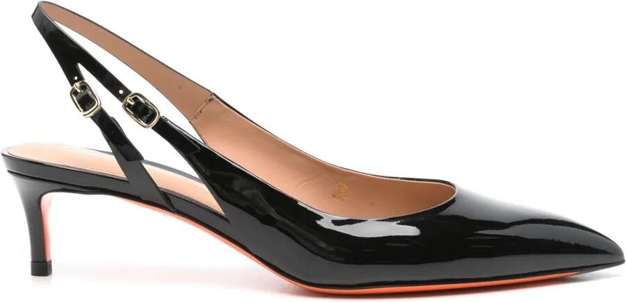 Santoni 45 mm Audrey pumps Zwart