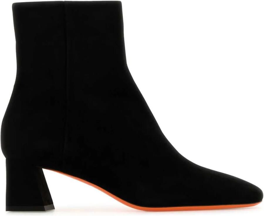 Santoni 50 mm Marta enkellaarzen Zwart