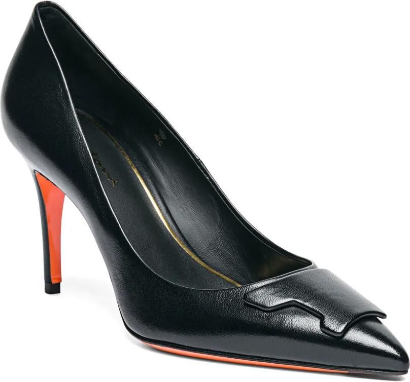 Santoni 85 mm Sibille pumps met hoge hak Zwart - Foto 2
