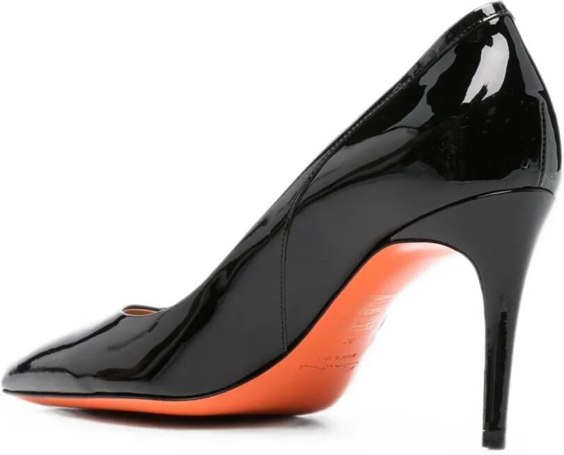 Santoni Audrey leren pumps Zwart - Foto 2