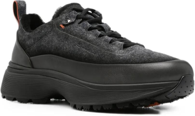 Santoni Bounce sneakers met vlakken Grijs - Foto 2