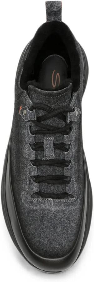 Santoni Bounce sneakers met vlakken Grijs - Foto 4