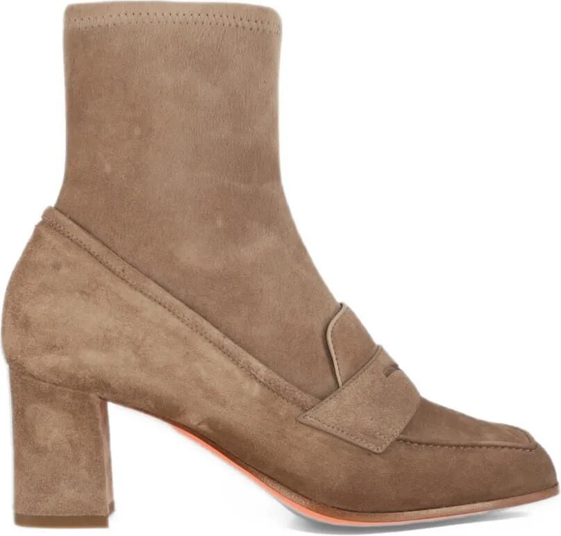 Santoni Carla loafer-style ankle boots Bruin