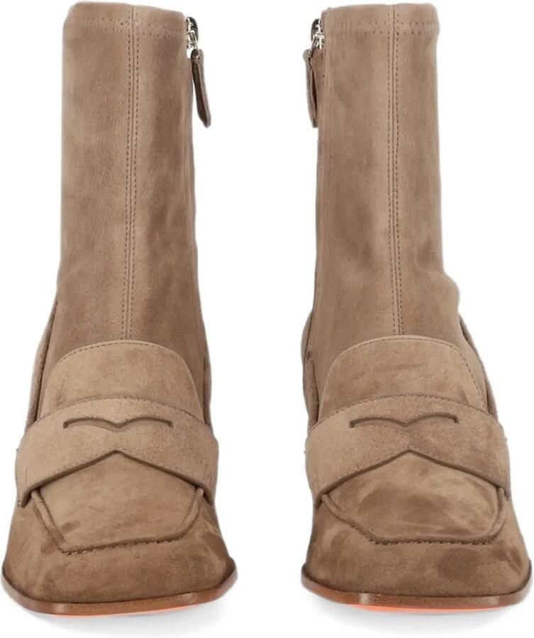 Santoni Carla loafer-style ankle boots Bruin - Foto 2