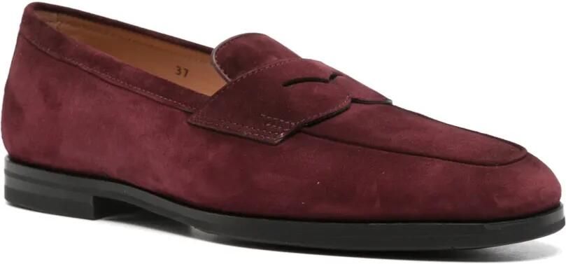 Santoni Carla suède loafers Rood - Foto 2