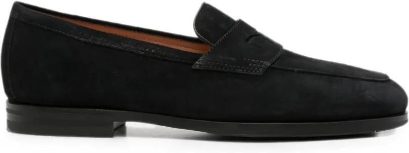 Santoni Carla suède loafers Zwart