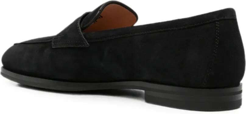 Santoni Carla suède loafers Zwart - Foto 2