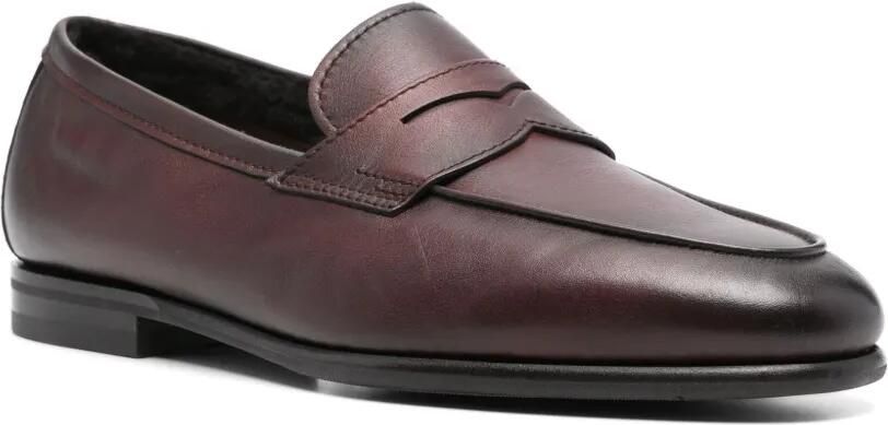 Santoni Carlo loafers Bruin - Foto 2