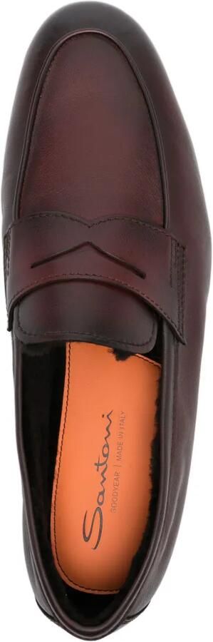 Santoni Carlo loafers Bruin - Foto 3