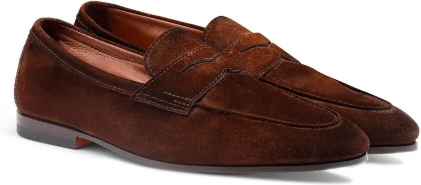 Santoni Carlo loafers Bruin - Foto 4