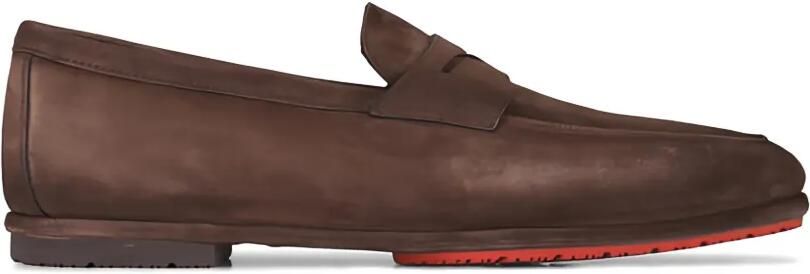 Santoni Carlo LS penny loafers Bruin