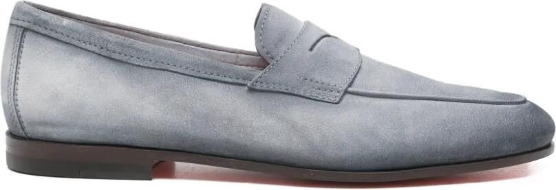 Santoni Carlo LS penny loafers Grijs