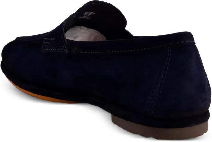 Santoni Carlo penny loafers Blauw - Foto 2