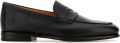 Santoni Carlos leren loafers Zwart - Zwart