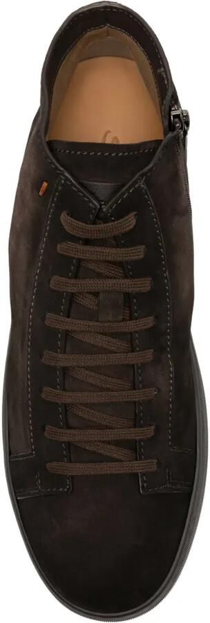 Santoni Clean Icon high-top sneakers Bruin - Foto 4
