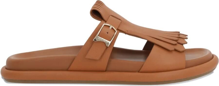 Santoni Dahlia sandalen Bruin