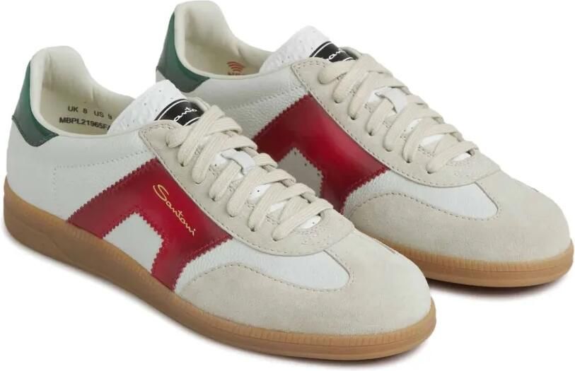 Santoni DBS Oly sneakers Wit - Foto 4