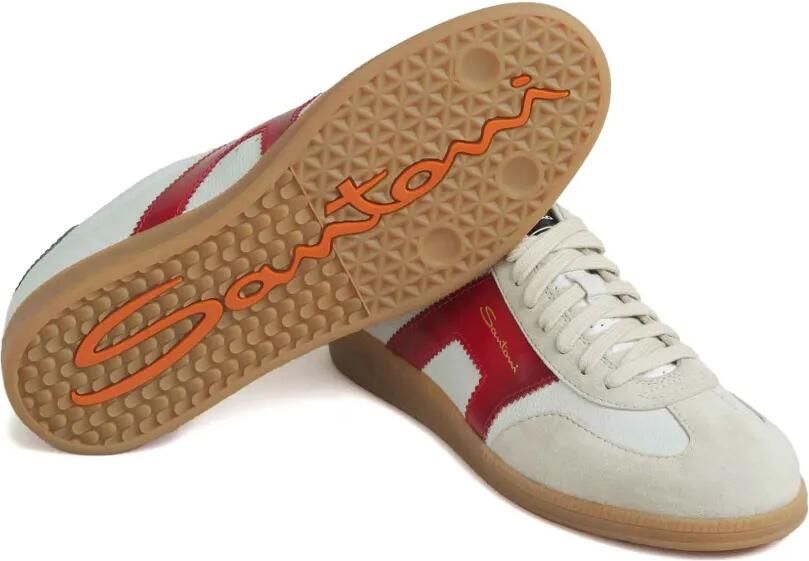 Santoni DBS Oly sneakers Wit - Foto 3