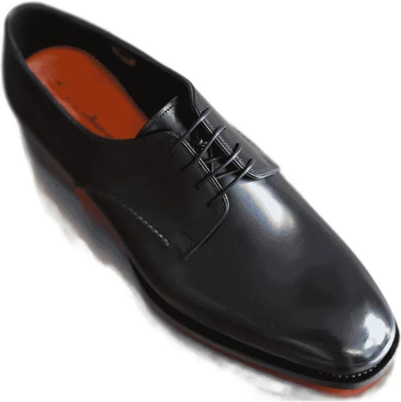 Santoni derby shoes Zwart - Foto 2