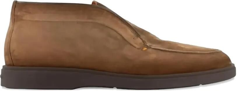 Santoni Desert boots met vlakken Bruin