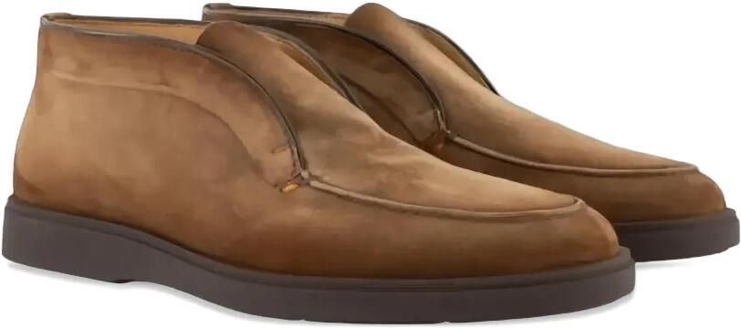 Santoni Desert boots met vlakken Bruin - Foto 4