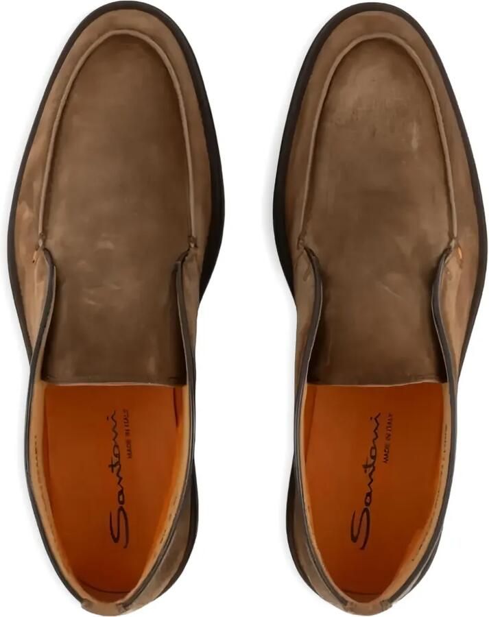 Santoni Desert boots met vlakken Bruin - Foto 2