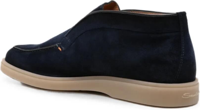 Santoni Detroit suède desert boots Blauw - Foto 3