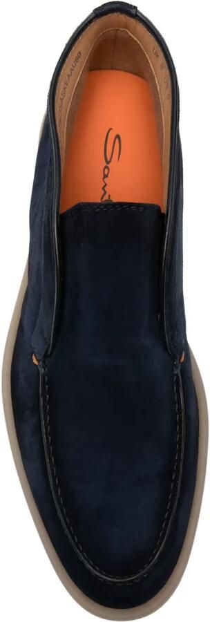 Santoni Detroit suède desert boots Blauw - Foto 4