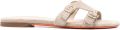 Santoni Didi sandalen met gesp Beige - Beige