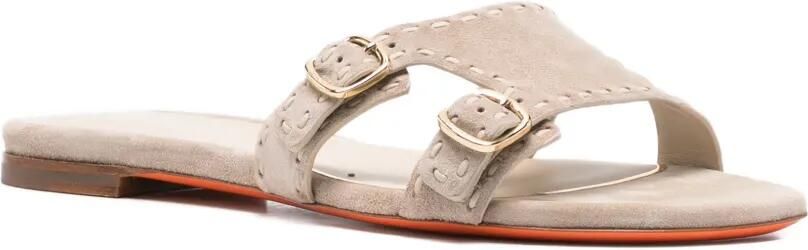 Santoni Didi sandalen met gesp Beige - Foto 4