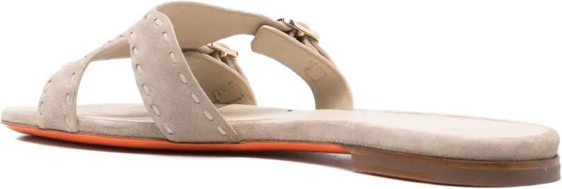 Santoni Didi sandalen met gesp Beige - Foto 3