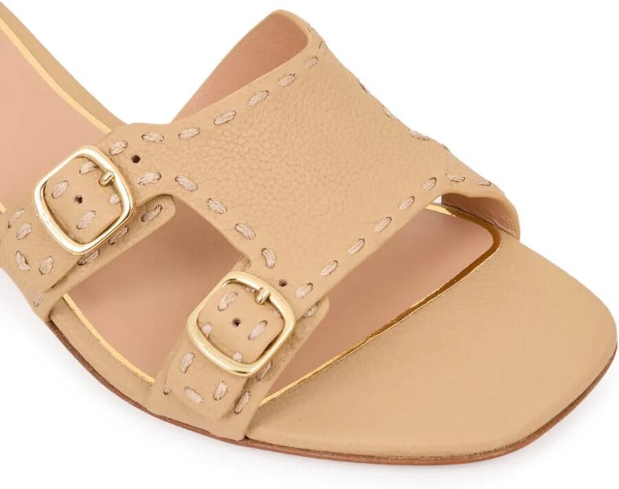 Santoni Didi sandalen met gespsluiting Beige - Foto 2