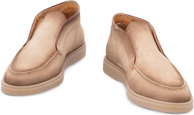 Santoni Digits suède desert boots met ronde neus Bruin - Foto 3