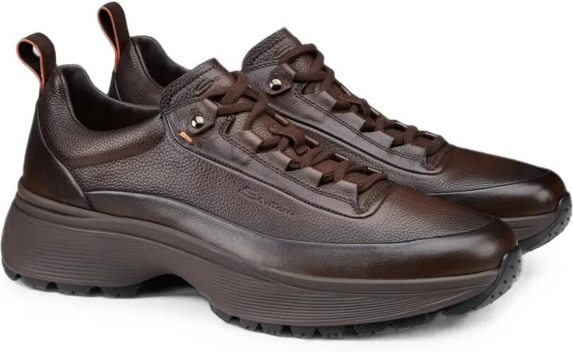 Santoni Easy Bounce Mountain sneakers Bruin - Foto 4