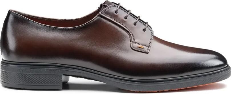 Santoni Easy derby veterschoenen Bruin