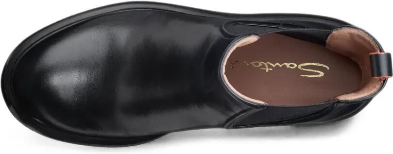 Santoni Easy leren enkellaarzen Zwart - Foto 5