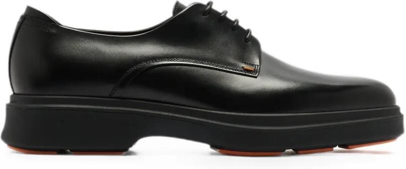 Santoni Easy Nova derby schoenen Zwart