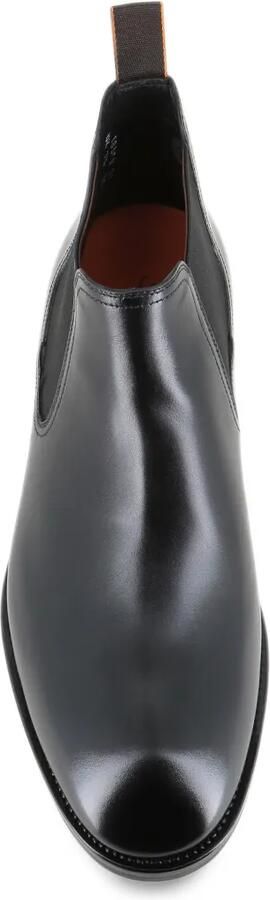 Santoni elasticated-side Chelsea boots Zwart - Foto 5