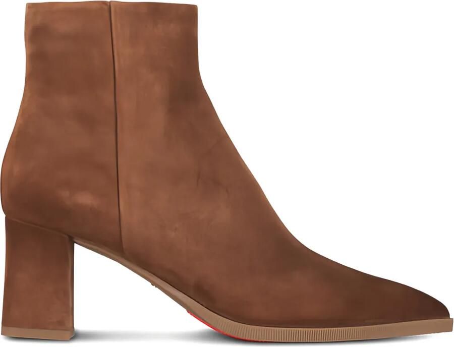 Santoni Estel laarzen met puntige neus Bruin