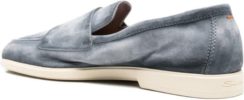 Santoni Gespschoenen met dubbel bandje Blauw - Foto 4