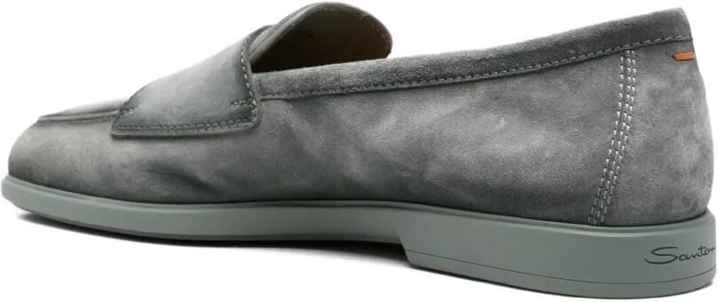 Santoni Gespschoenen met dubbel bandje Groen - Foto 4