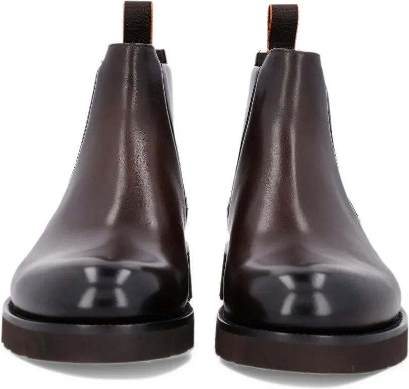 Santoni Gio leather boots Bruin - Foto 2