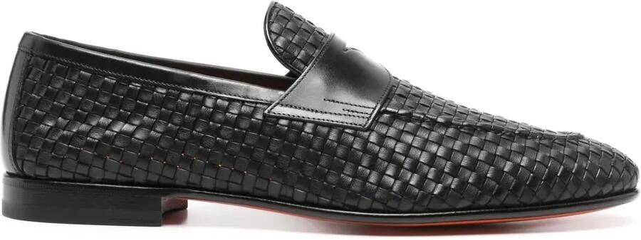 Santoni Gwendal loafers Zwart