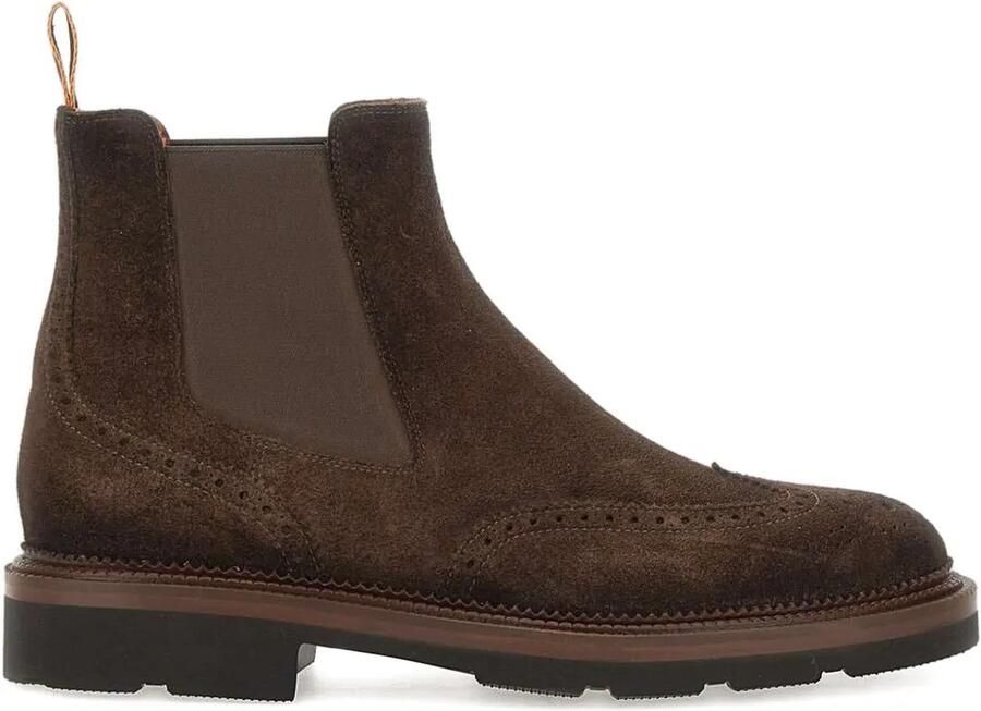 Santoni Kalamaboot Chelsea laarzen Bruin
