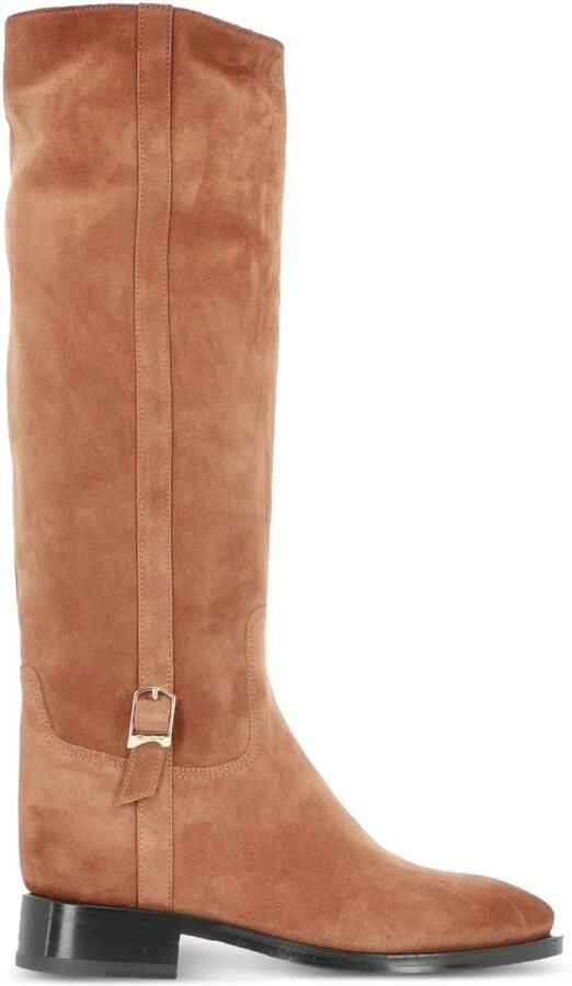 Santoni Laarzen met gesp Bruin