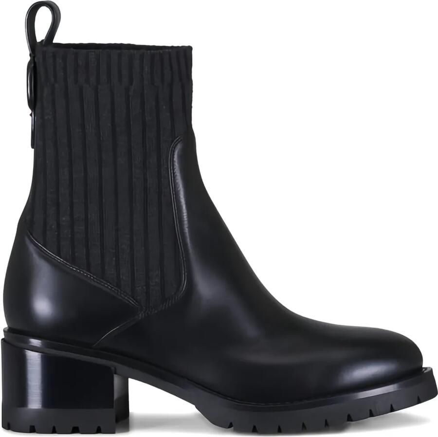 Santoni Laarzen met gesp Zwart